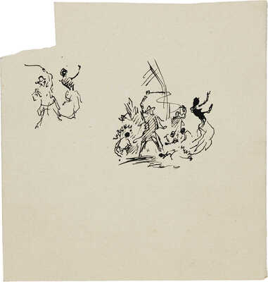 Бехтеев Владимир Георгиевич. Лот из 17 иллюстраций к роману «Хижина дяди Тома» Гарриета Бичер-Стоу